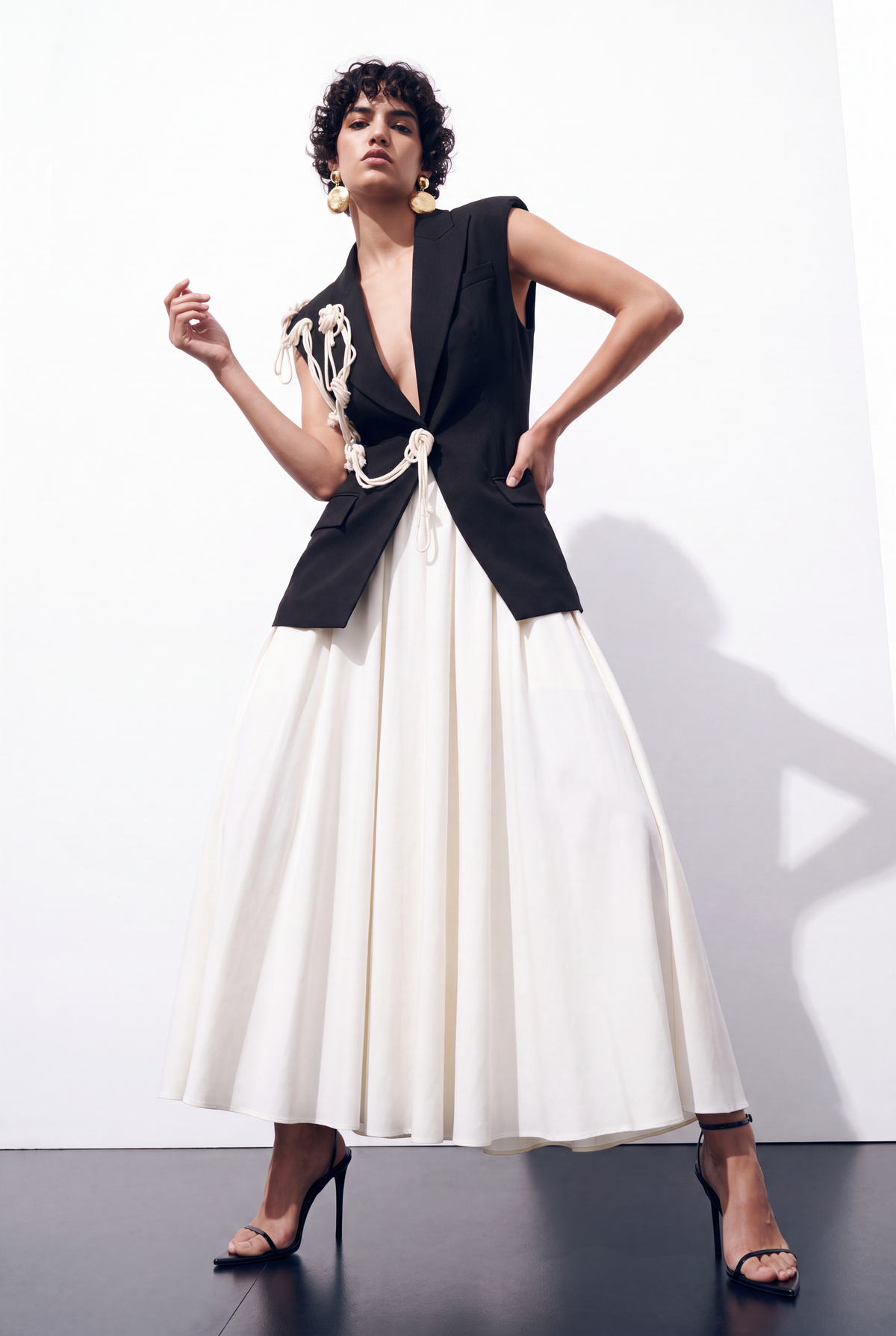 Paloma Long Skirt 100% Linen Premium