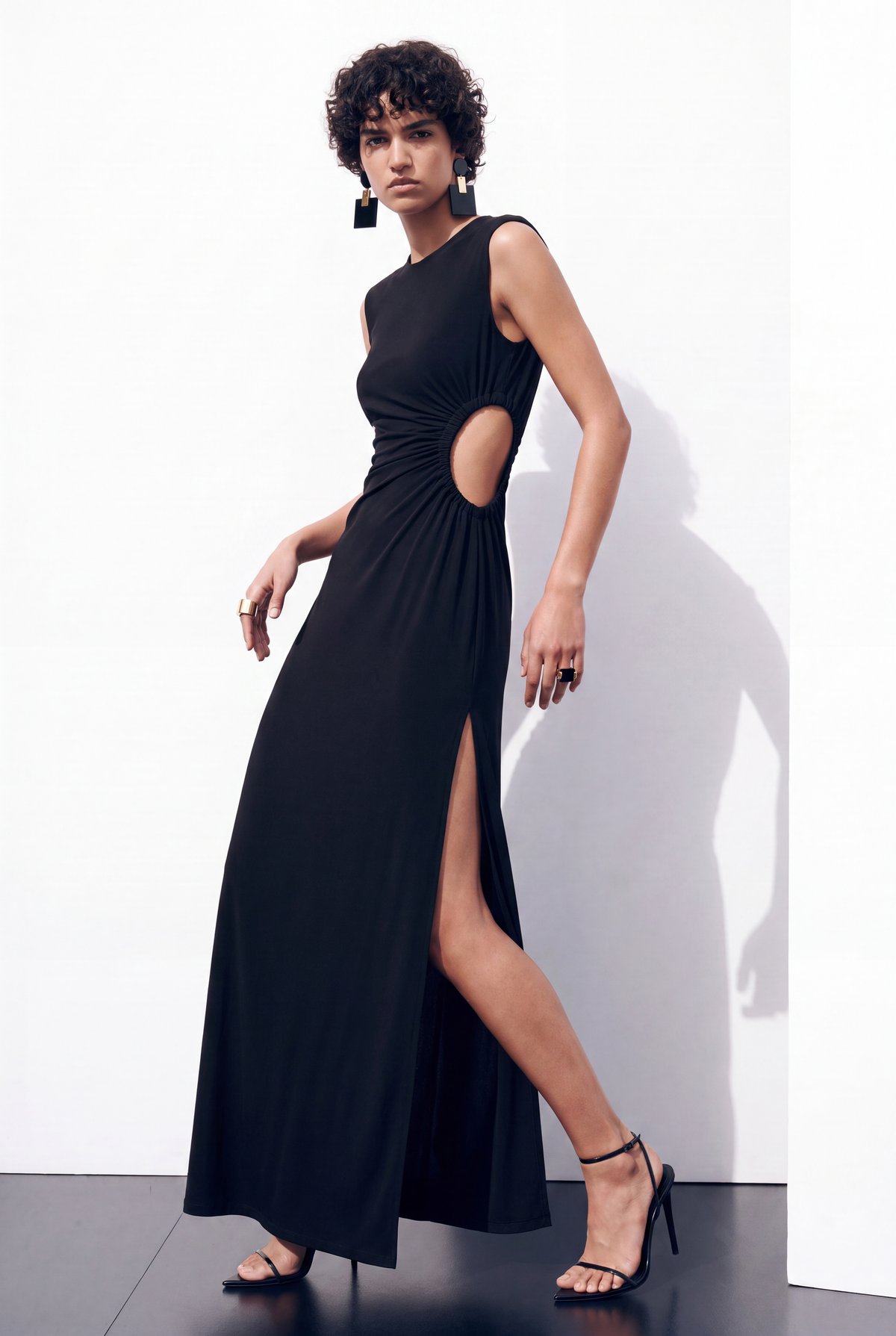 Mariam Asymmetric Long Dress