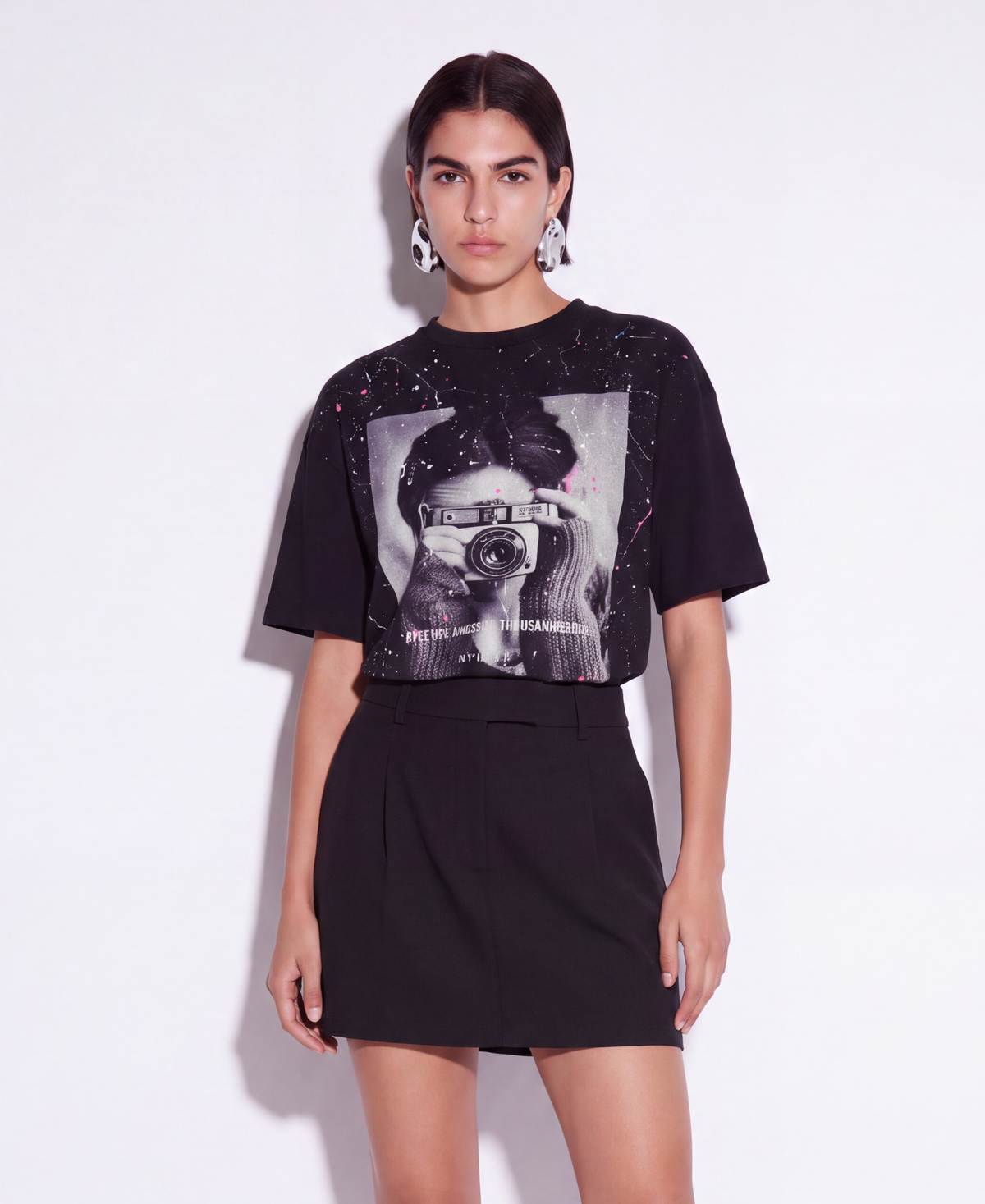 Margo Mini Palazzo Skirt - 100% Organic Cotton
