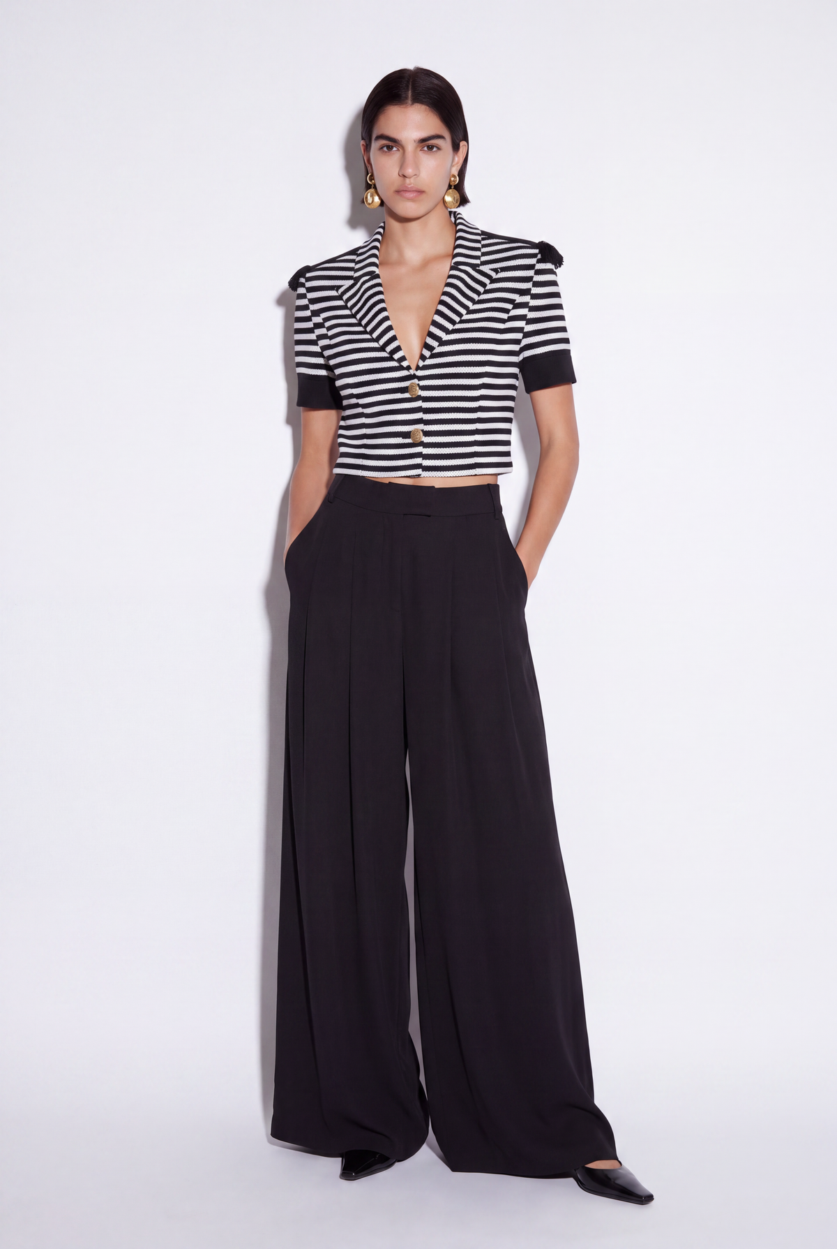 Freyaska Short Striped Jacket