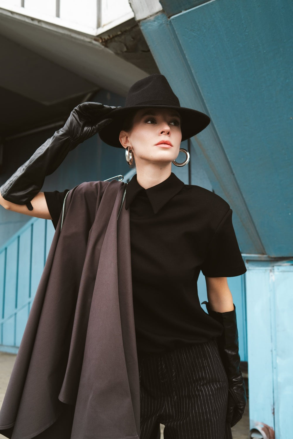 Studio Collar Blouse