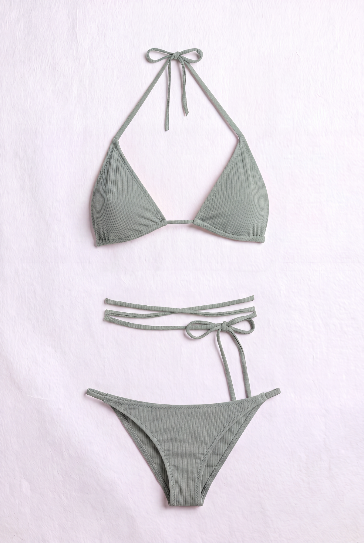 April Tie Bikini Set