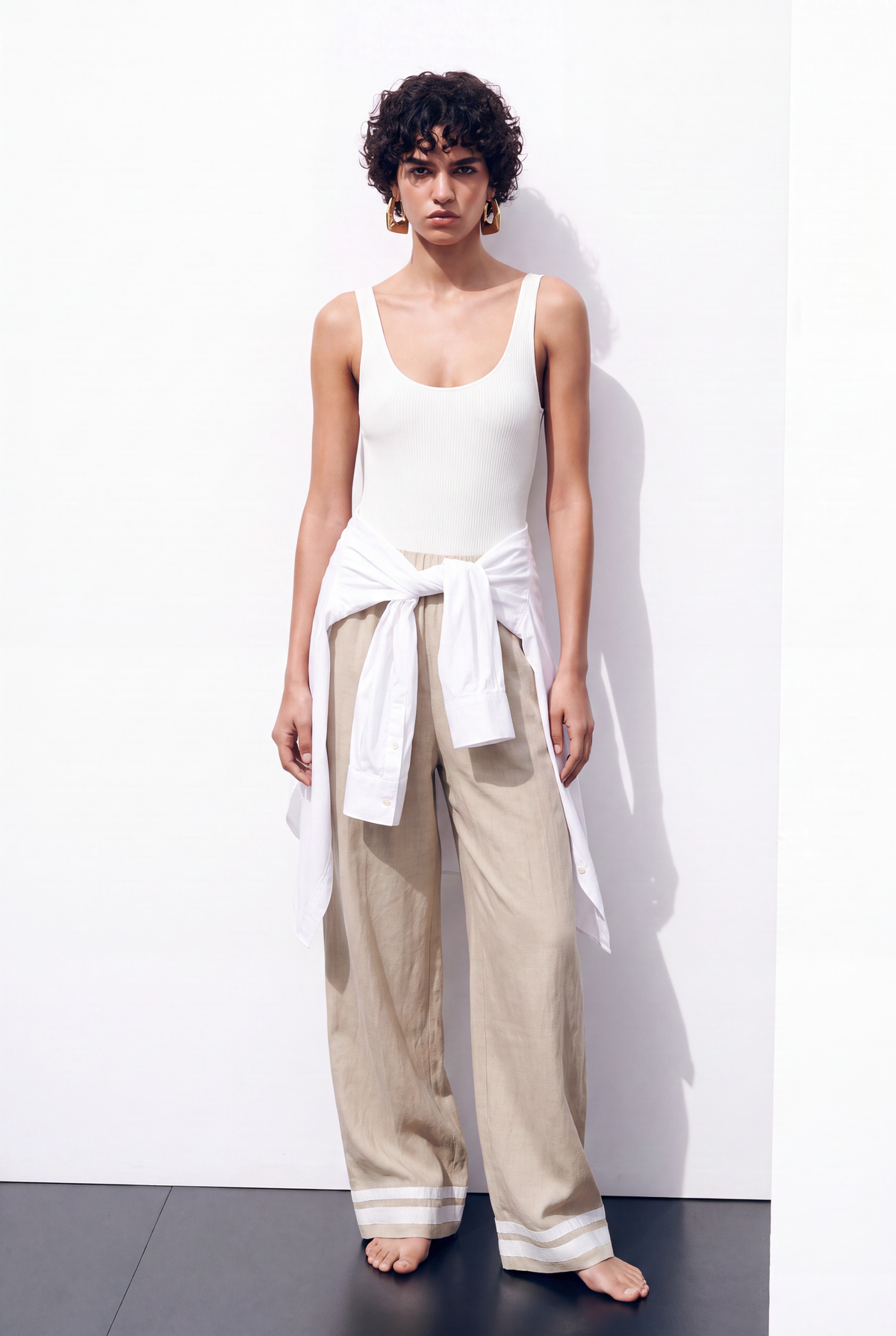 Scarlett Straight-Leg Trousers