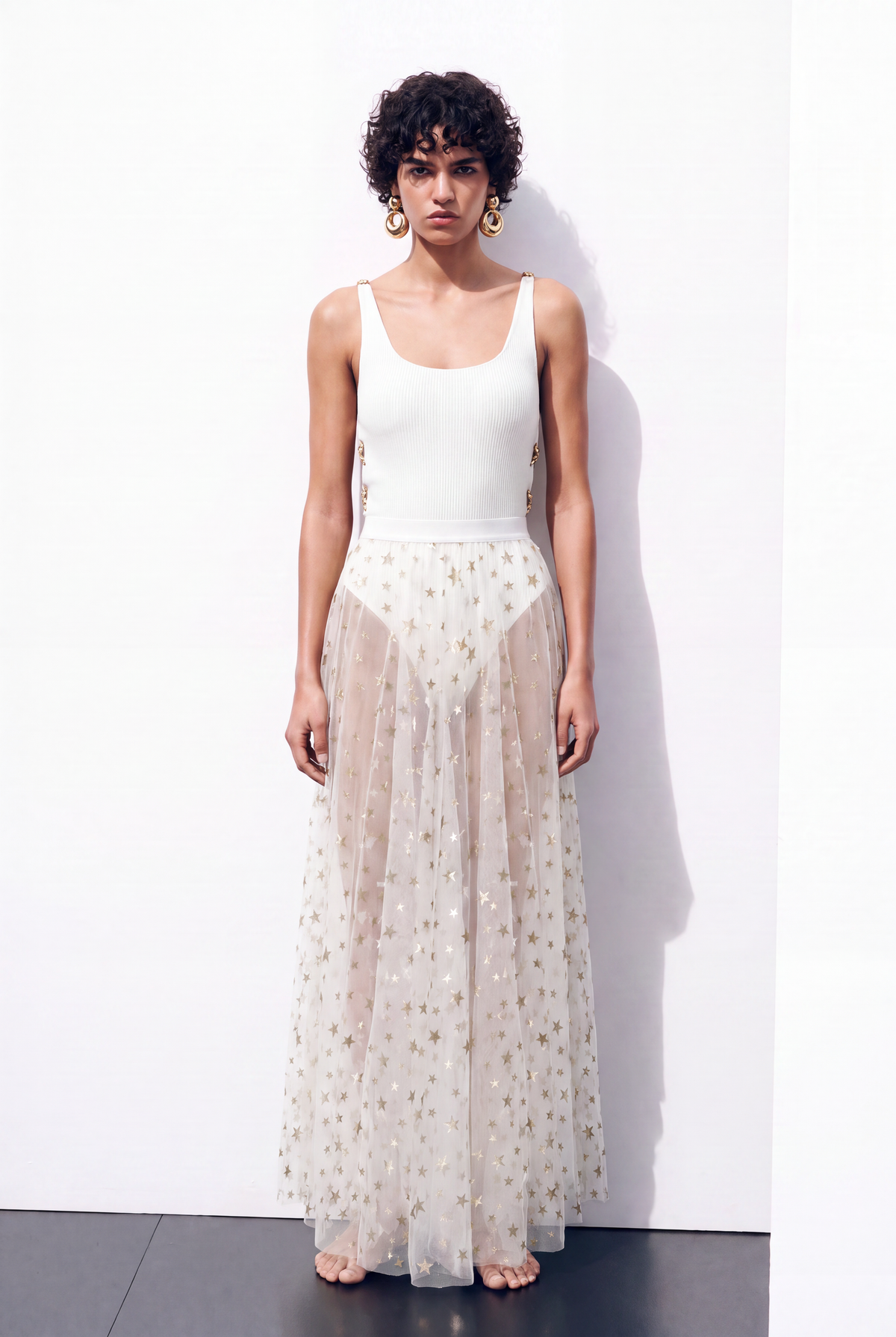 Serene Tulle Long Star Skirt