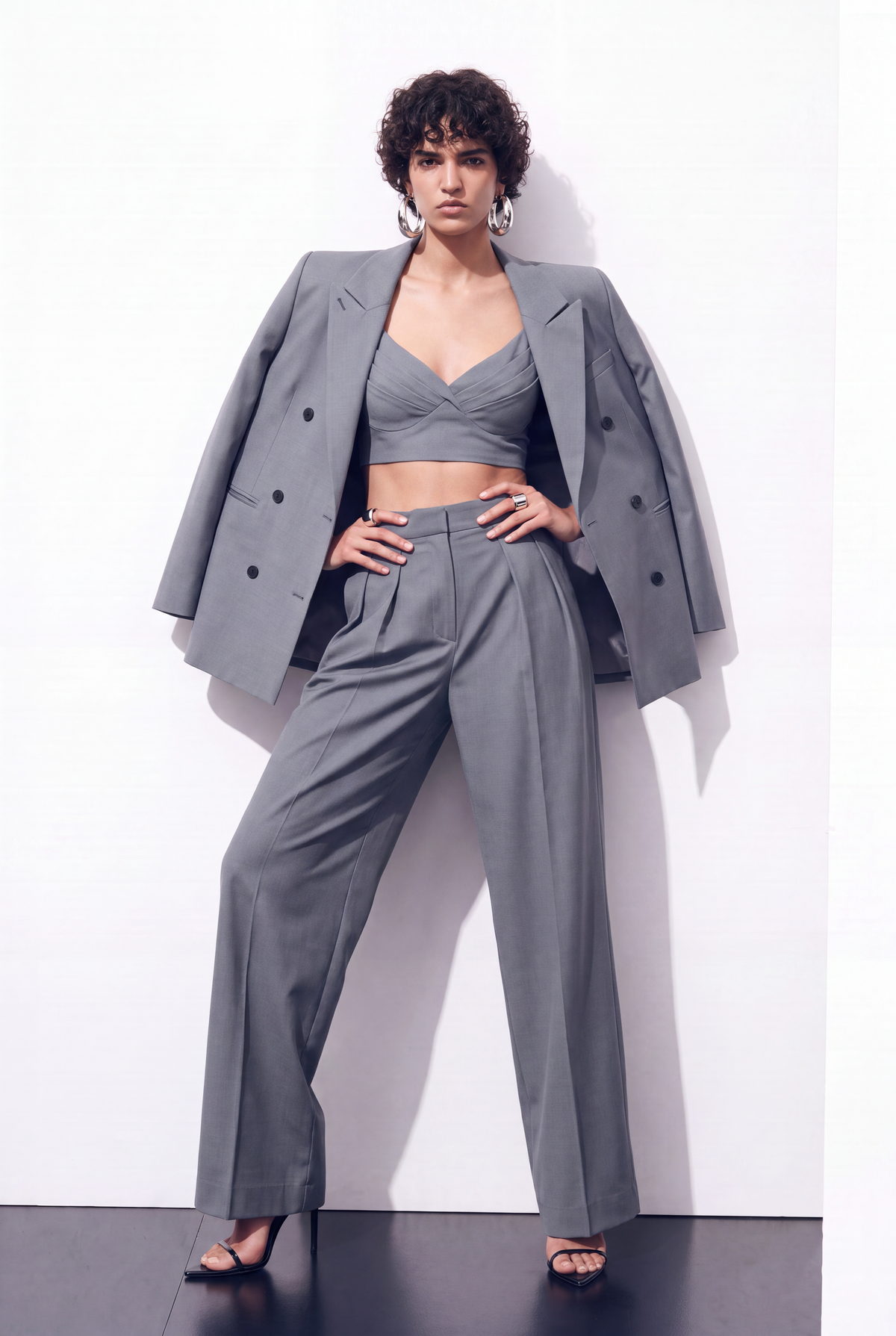Broadway High-Waisted Pants Premium - Wool Blend
